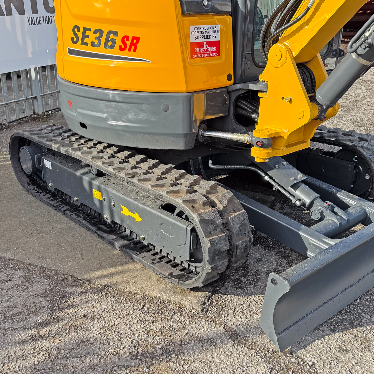 EX Demo Shantui SE36SR Mini Excavator | Yanmar Engine Euro Stage 5 | 3800kg | 3 Cylinder