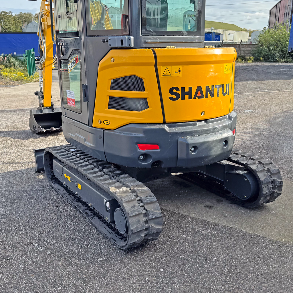 EX Demo Shantui SE36SR Mini Excavator | Yanmar Engine Euro Stage 5 | 3800kg | 3 Cylinder