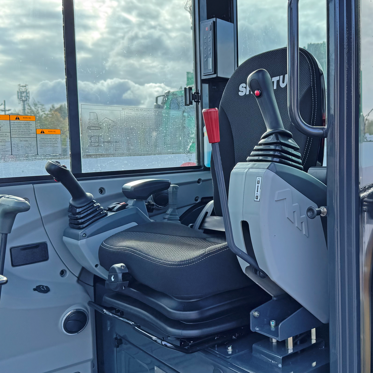 Shantui SE36SR Mini Excavator | Yanmar Engine Euro Stage 5 | 3800kg | 3 Cylinder
