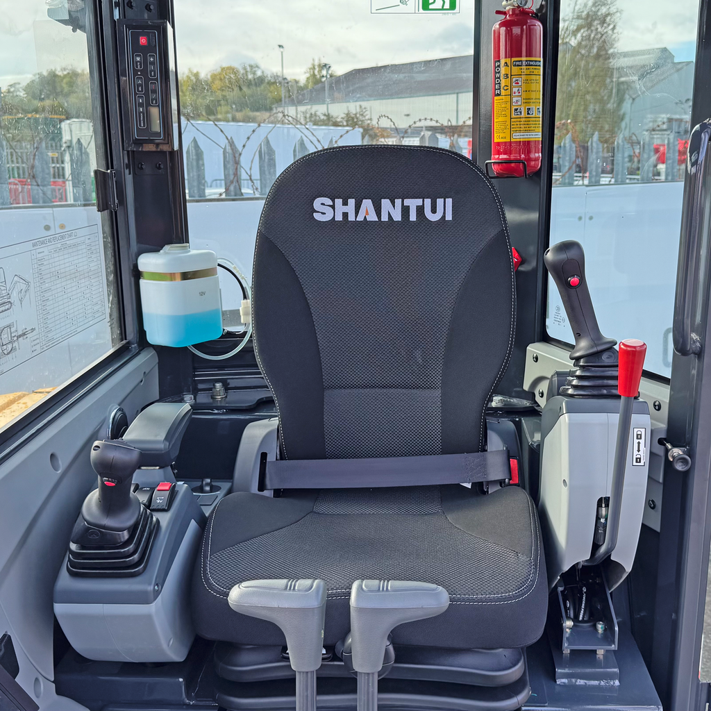 Shantui SE36SR Mini Excavator | Yanmar Engine Euro Stage 5 | 3800kg | 3 Cylinder