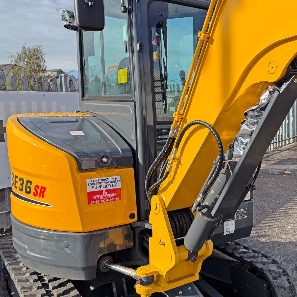 EX Demo Shantui SE36SR Mini Excavator | Yanmar Engine Euro Stage 5 | 3800kg | 3 Cylinder