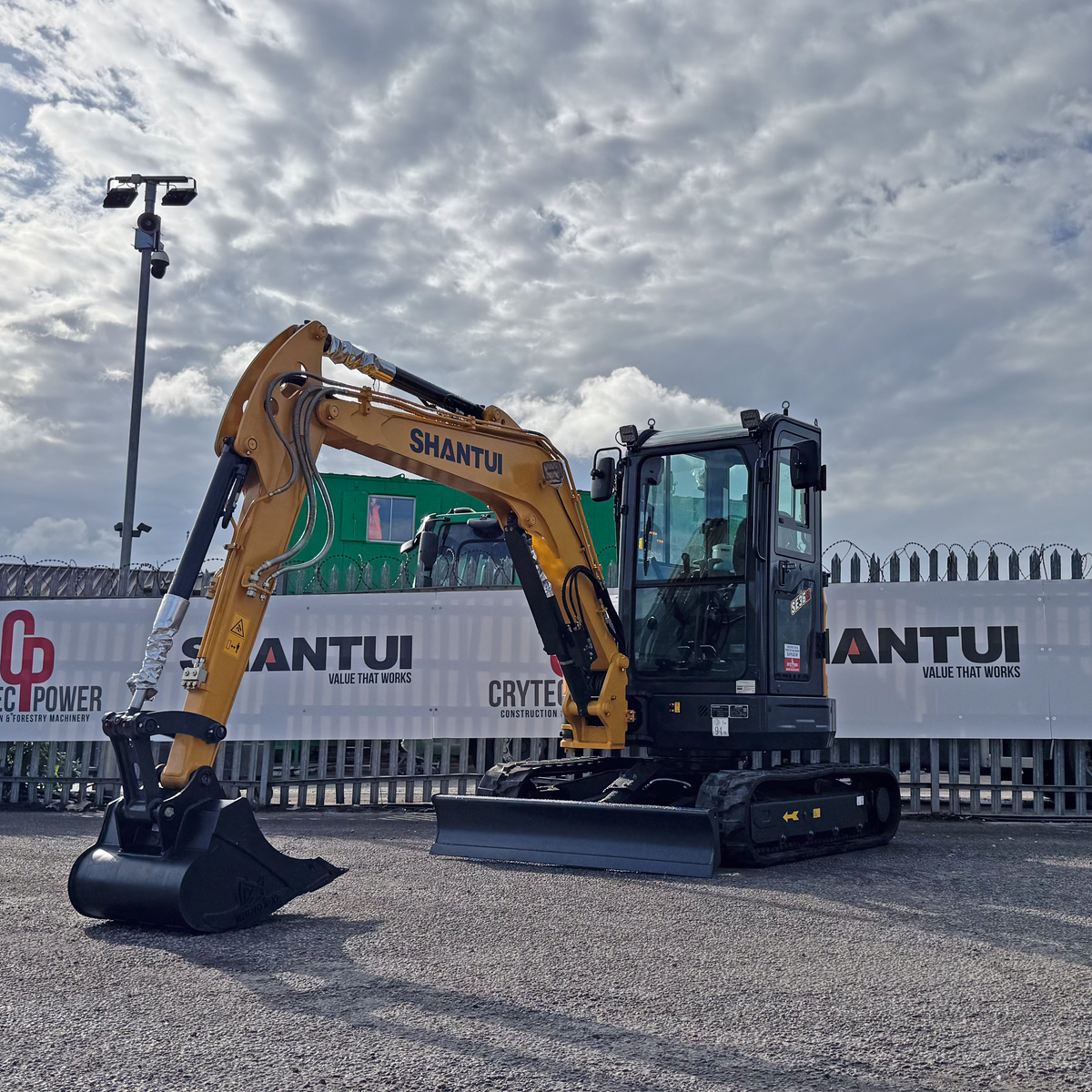 EX Demo Shantui SE36SR Mini Excavator | Yanmar Engine Euro Stage 5 | 3800kg | 3 Cylinder