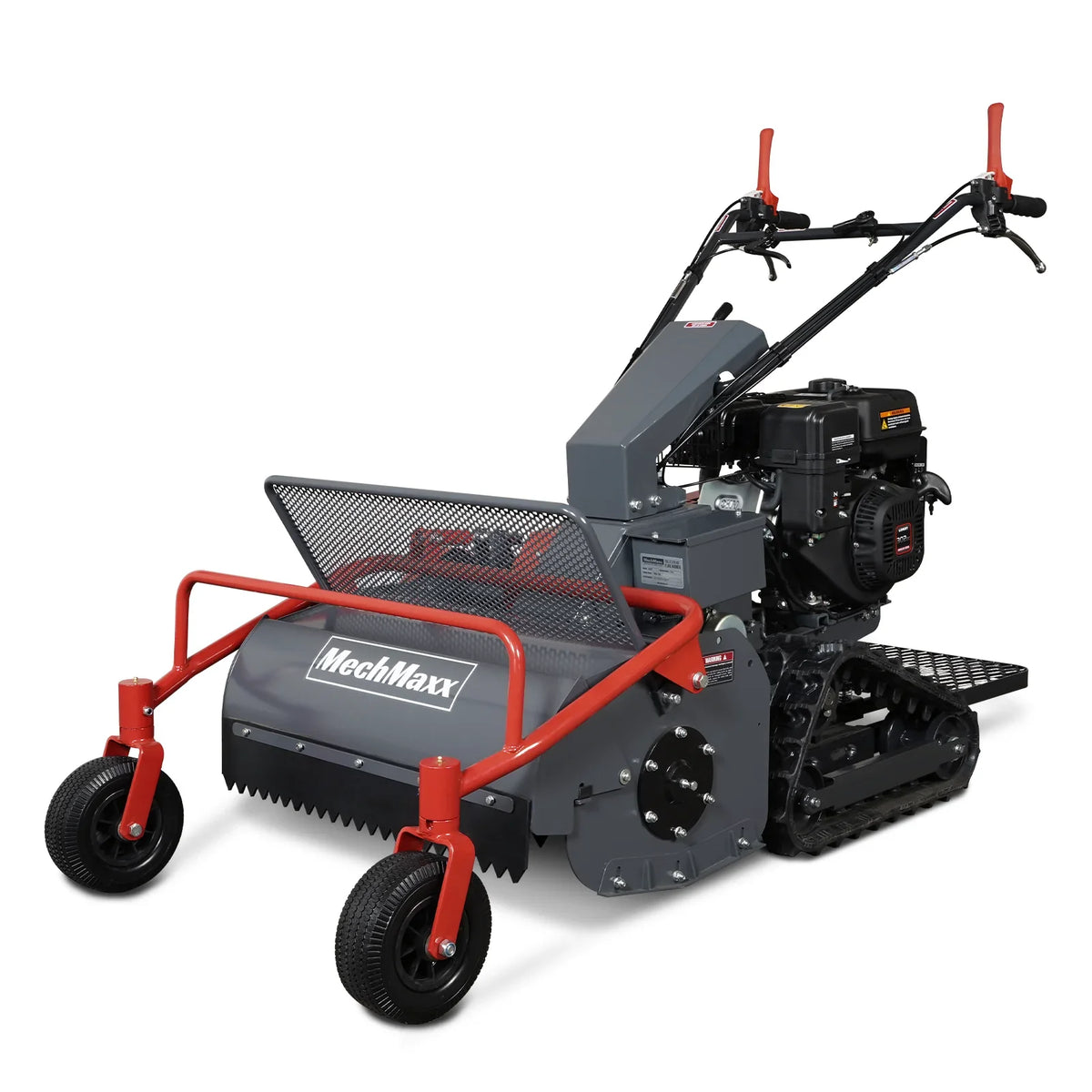 27" Walk Behind Flail Mower,  10HP 302cc,  Self-Propelled,  Tracked,  Electric Start,  SFM27T