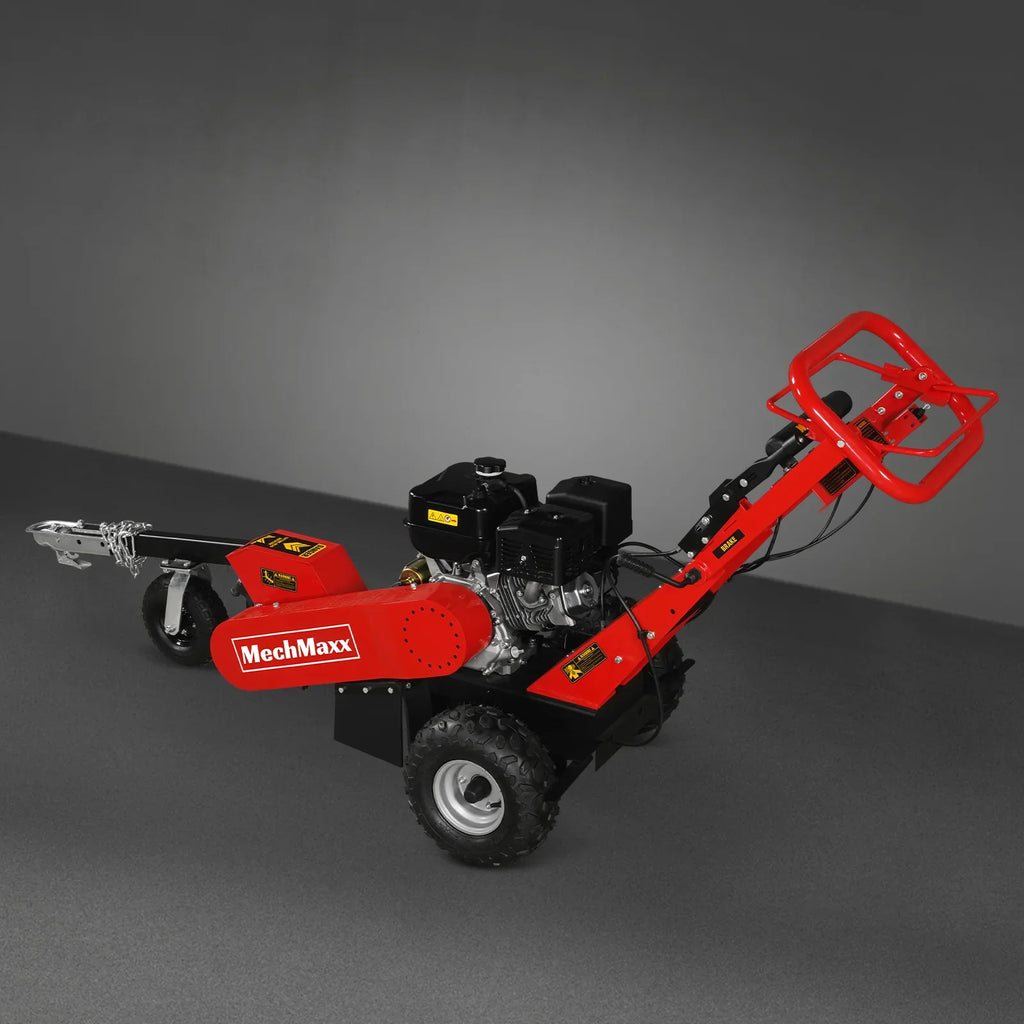 15 inch 15HP 420cc DUCAR E-Start Stump Grinder with Tow Bar,  SG380