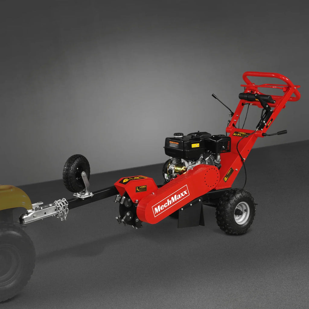 15 inch 15HP 420cc DUCAR E-Start Stump Grinder with Tow Bar,  SG380