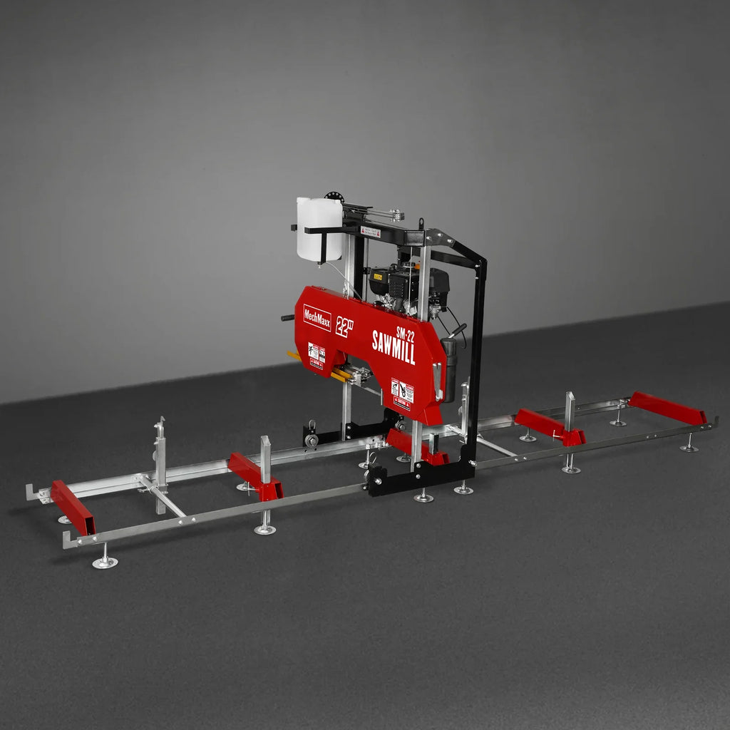 22" Portable Sawmill & Forestry Log Skidding Winch  Bundle, SM22 & FW8800