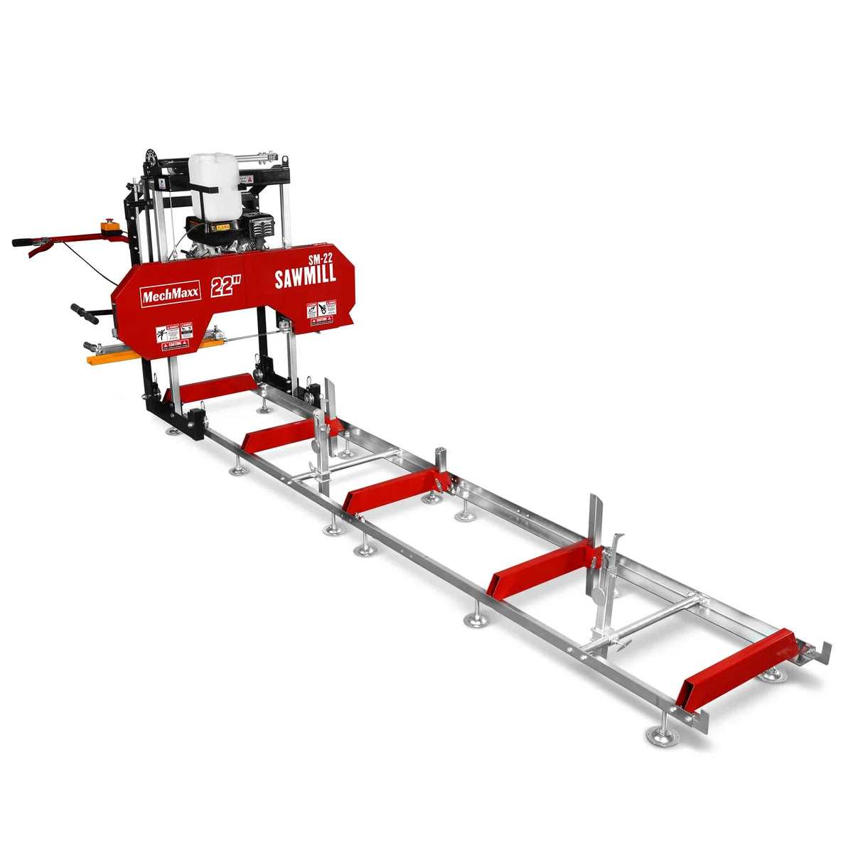 22" Portable Sawmill & Forestry Log Skidding Winch  Bundle, SM22 & FW8800