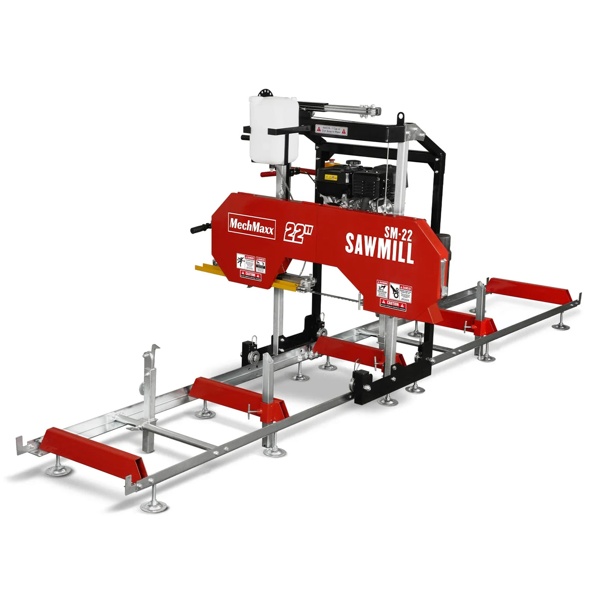 22" Portable Sawmill & Forestry Log Skidding Winch  Bundle, SM22 & FW8800