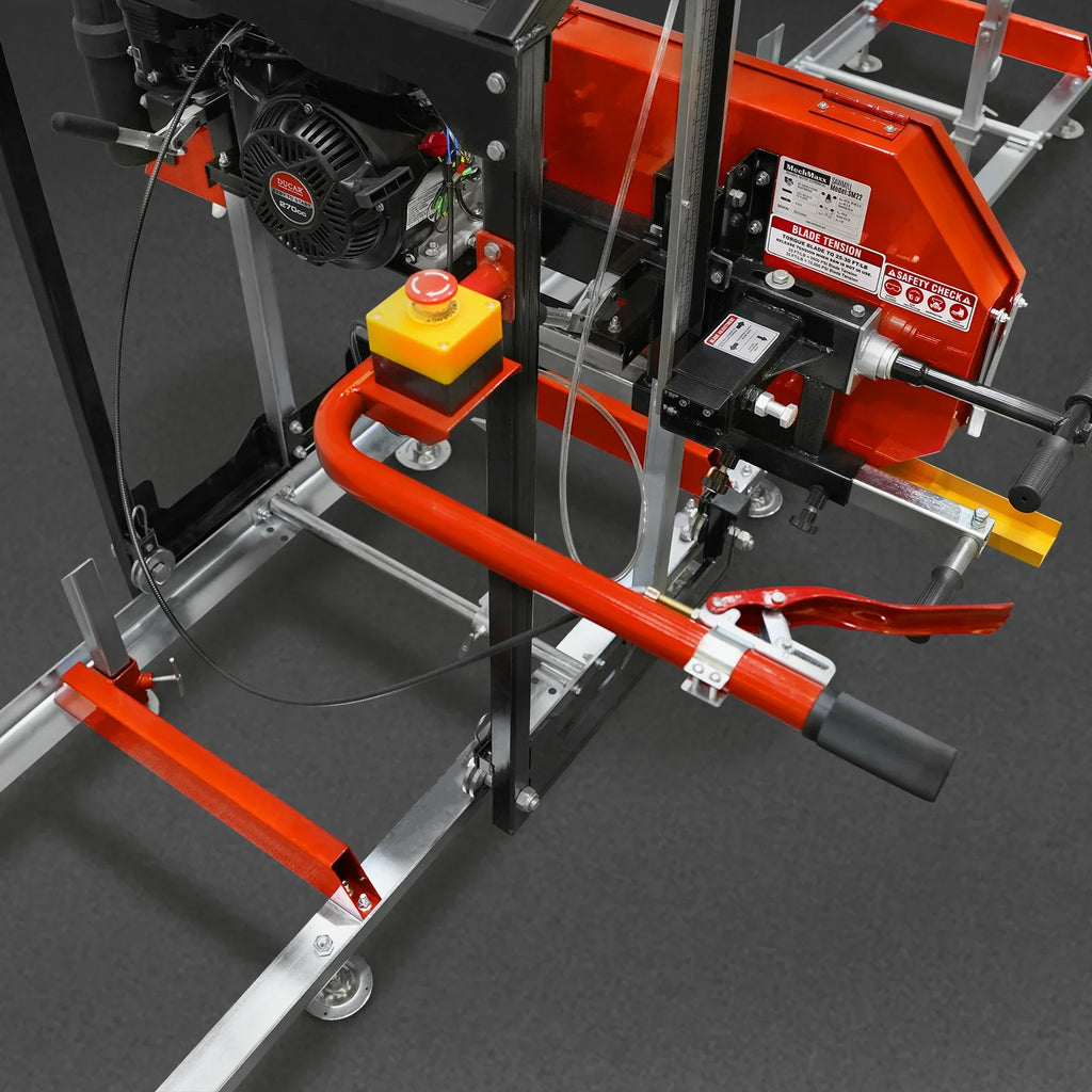 3-Point PTO Stump Grinder & 22" Portable Sawmill Bundle, SG24&SM22