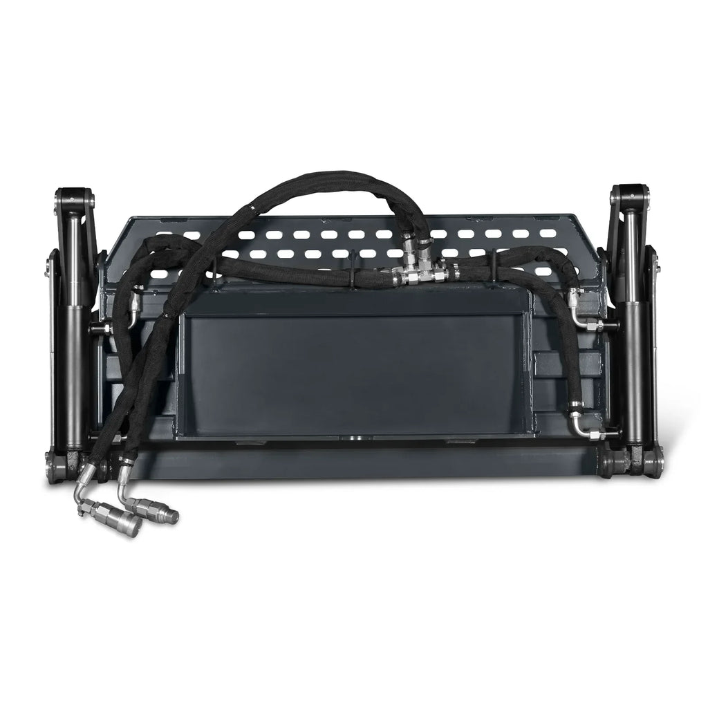 44" 4-In-1 Combo Mini Skid Steer Bucket Attachment With Quick Attach,  Universal Mount