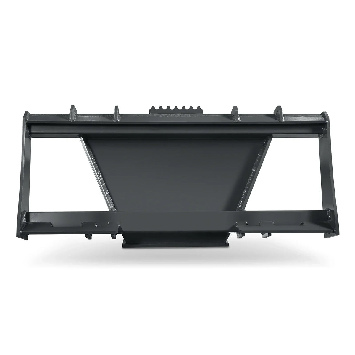 48" Skid Steer Stump Bucket Wrecker with Universal Quick Attach, Bolt-On Cutting Teeth, SBE53