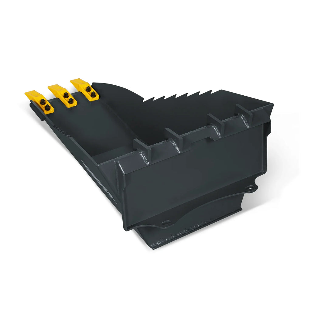 16'' Cutting Width Mini Skid Steer Stump Bucket