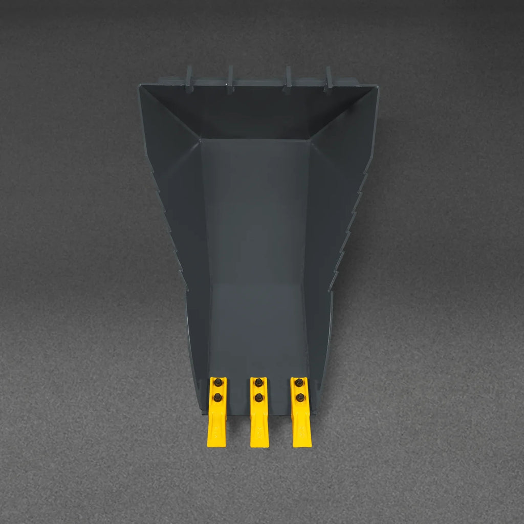 16'' Cutting Width Mini Skid Steer Stump Bucket