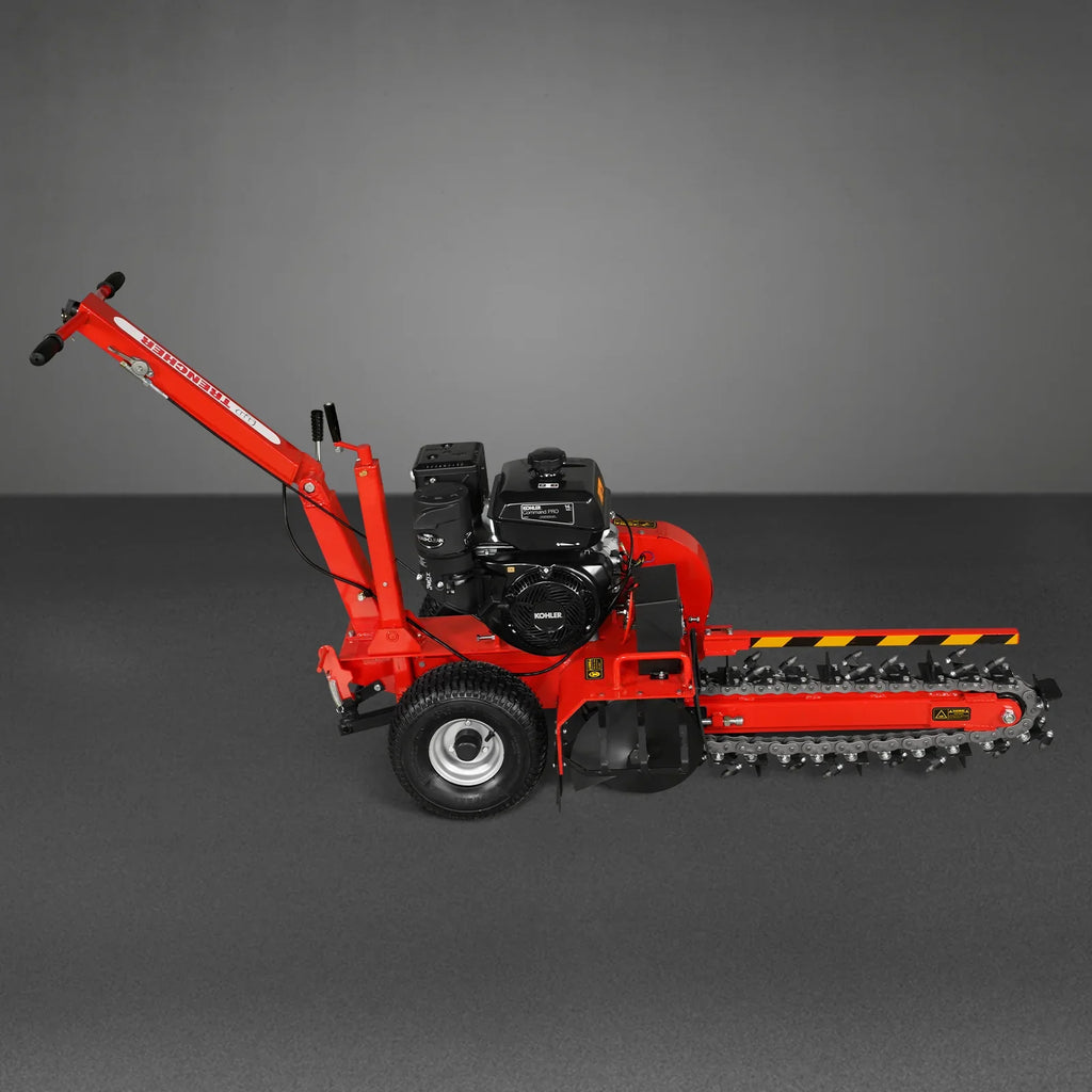 14HP 429cc KOHLER E-start 24'' Ditching Mini Trencher ,  TCR1500