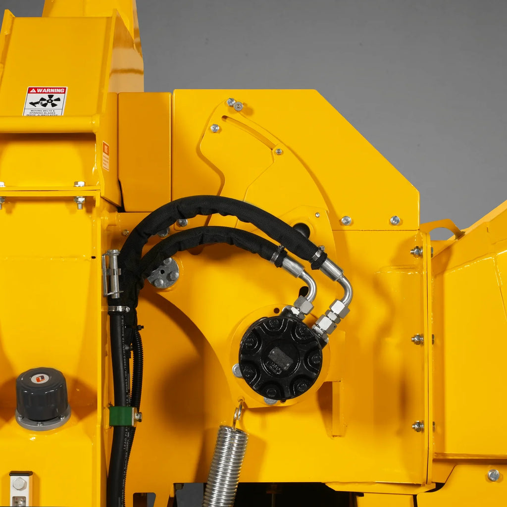 35hp 1000cc ZONSEN E-Start 8 inch Gas Powered Commerical Wood Chipper with Intelligent Hydraulic Feeding System ,  CROBA TX1000