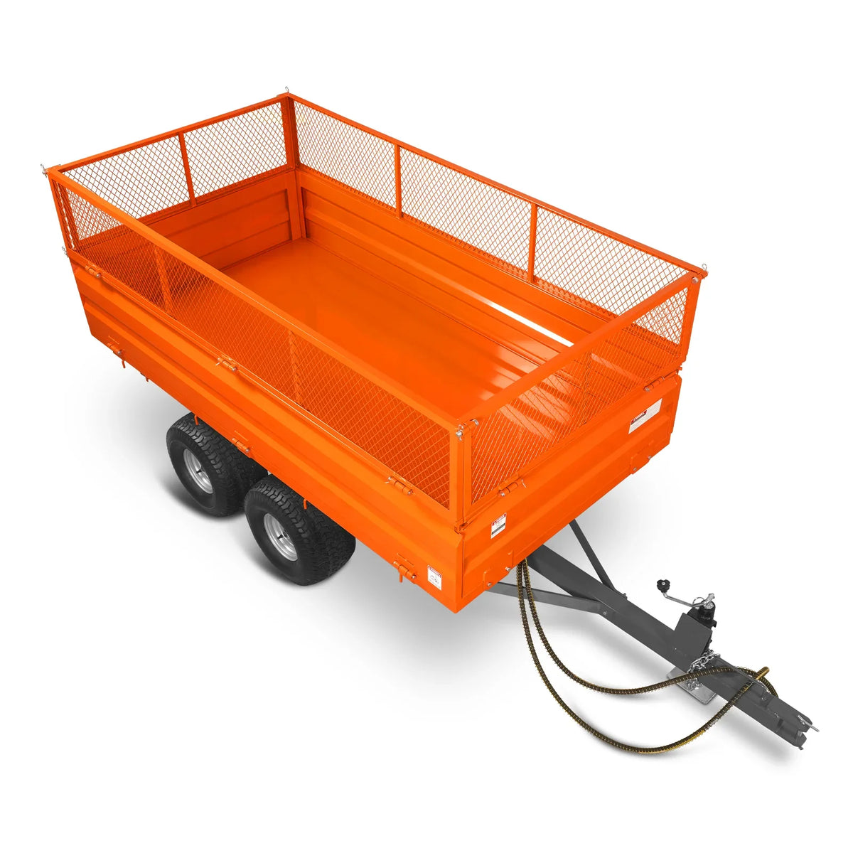 MechMaxx 2-Ton Capacity Heavy-Duty Dump Trailer,  DT4X8W