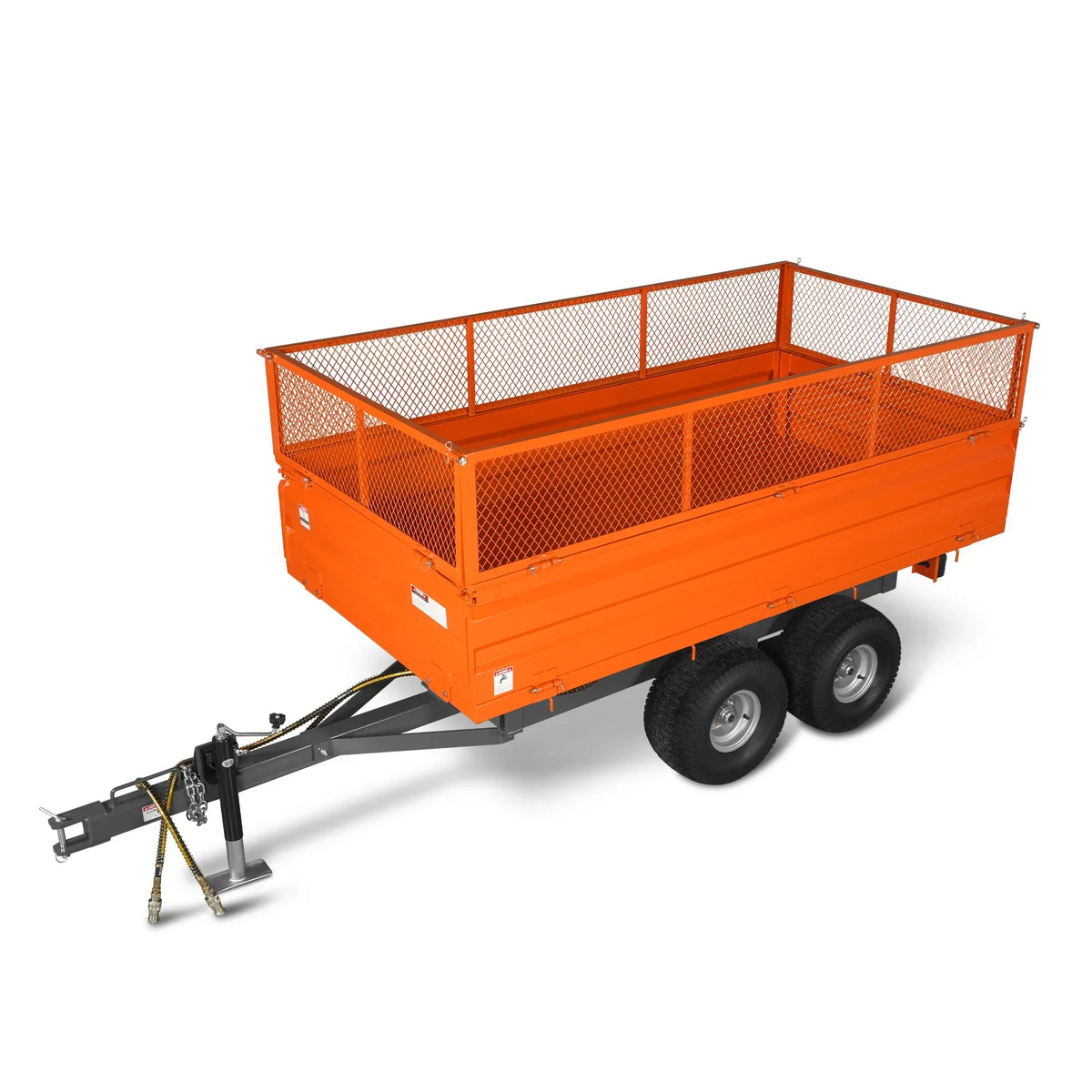MechMaxx 2-Ton Capacity Heavy-Duty Dump Trailer,  DT4X8W