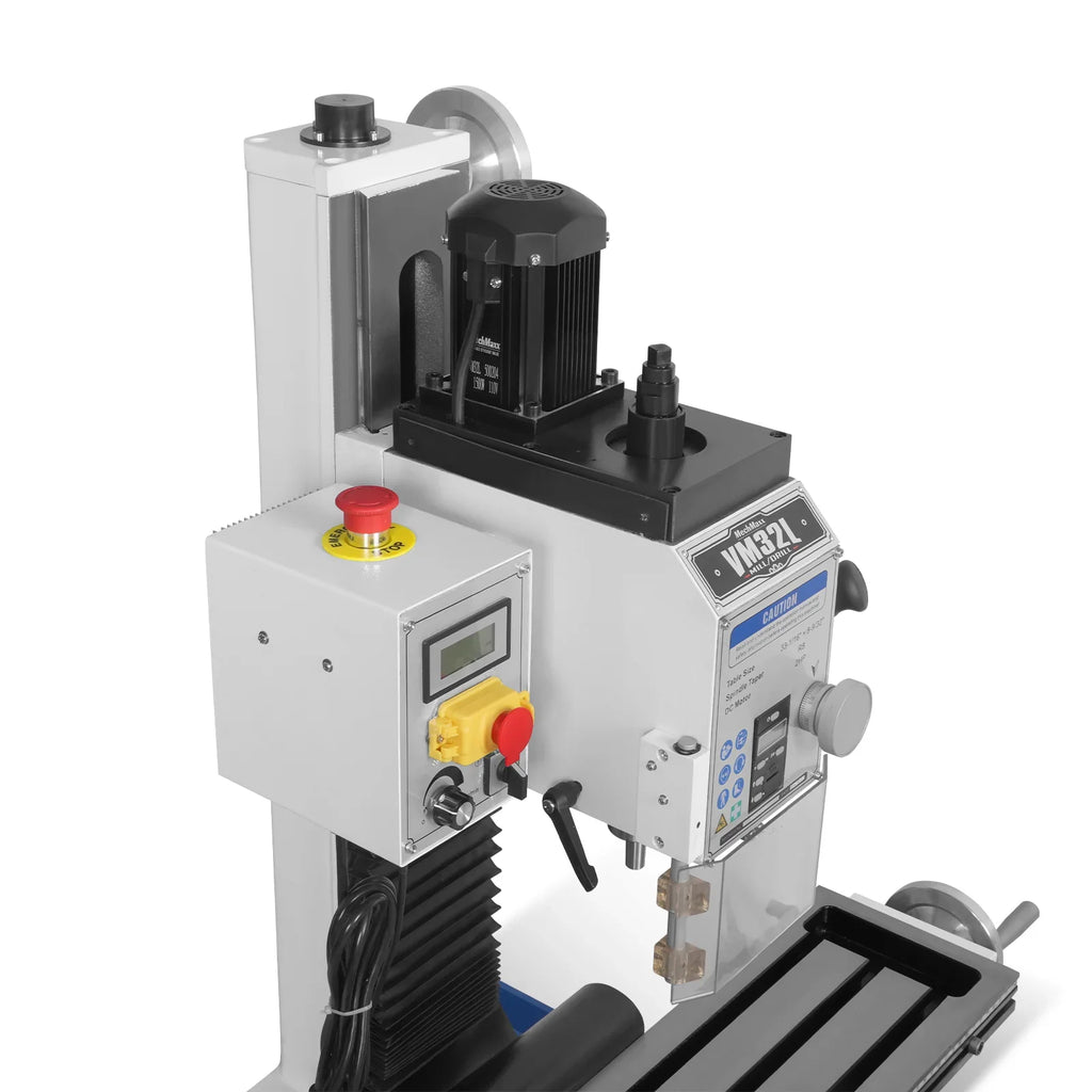 8-1/4"x33'' Industrial Benchtop Mill Drill Machine with DRO, Variable Speed, Brushless Motor, R8 Spindle, 2 HP, 110V, Compact Milling Drilling Tool for Garage Shop, DIY Metalworking without Stand VM32LD