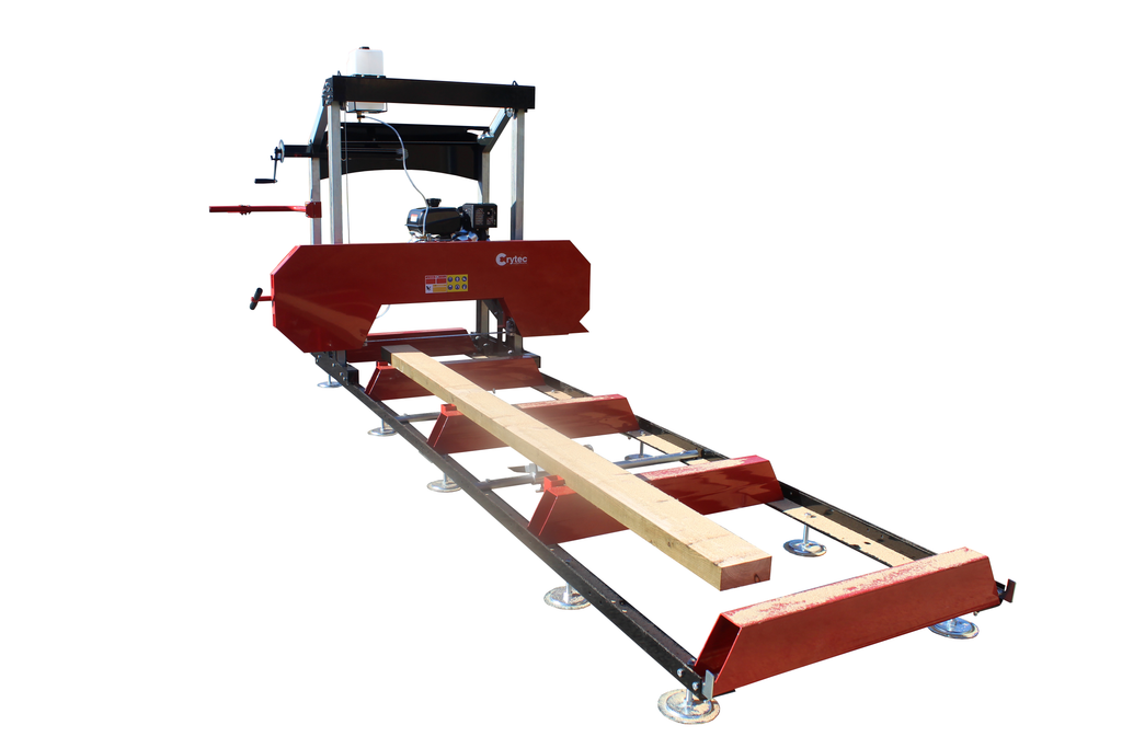 Crytec | SM4200 | Petrol Sawmill | 4 Metre Bed | 14HP 429cc Kohler
