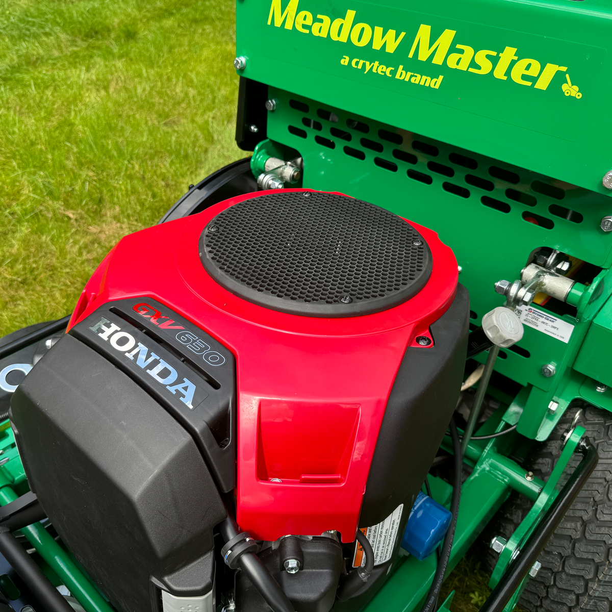 Meadow Master Zero Turn Stand On Mower 50 Inch Capacity Honda GX630 Engine