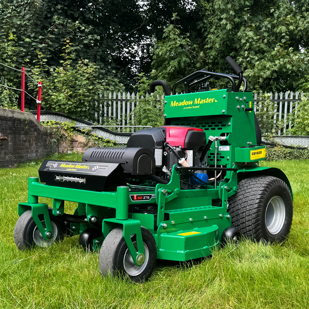 Meadow Master Zero Turn Stand On Mower 50 Inch Capacity Honda GX630 Engine