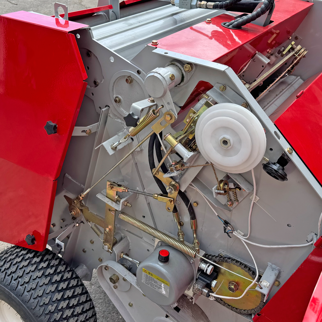 Crytec 890 Compact Round Mini Hay Baler For Tractor Small Holding Farm