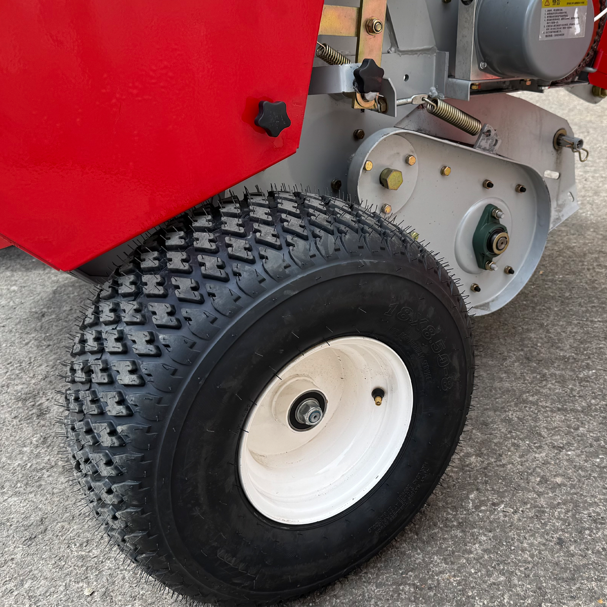 Crytec 890 Compact Round Mini Hay Baler For Tractor Small Holding Farm