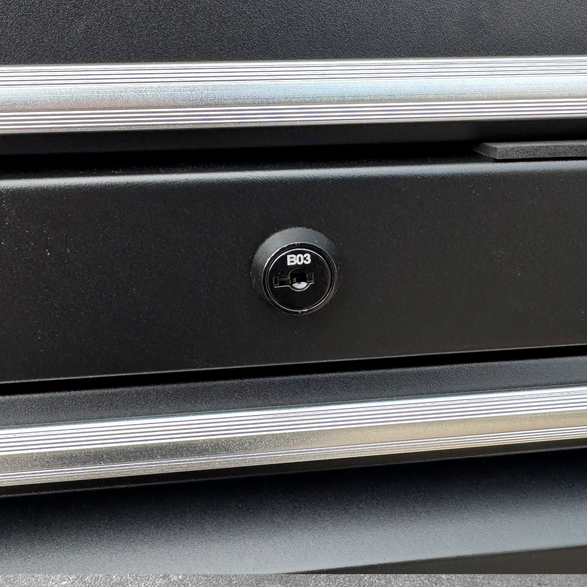 72" Black Tool Cabinet Professional Workstation