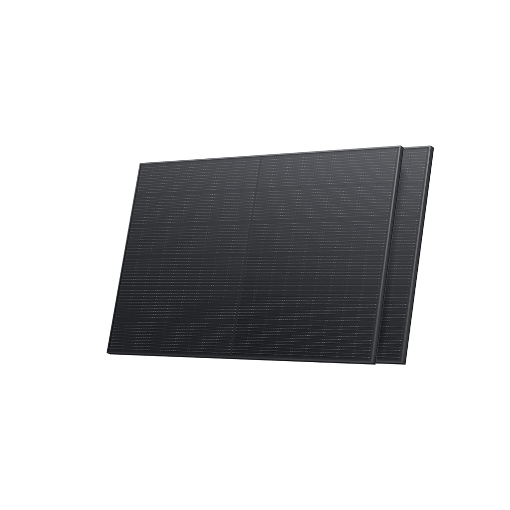 EcoFlow 400W Rigid Solar Panel (2 pieces) (Recommended Accessory)