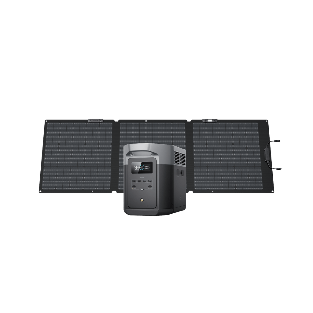 EcoFlow DELTA 2 Max Solar Generator (PV160W)