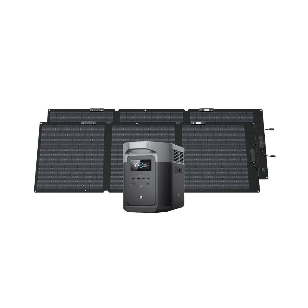 EcoFlow DELTA 2 Max Solar Generator (PV160W)