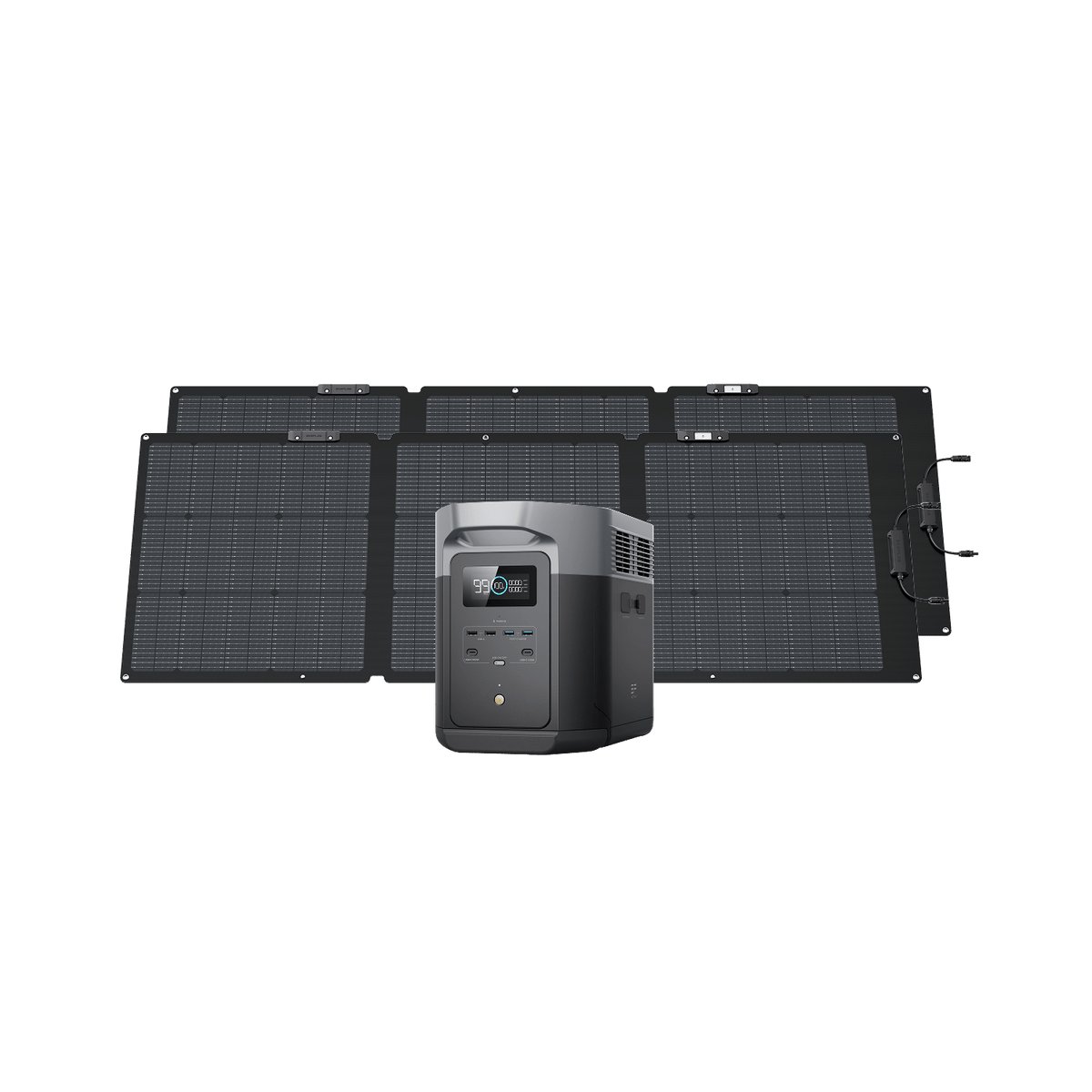 EcoFlow DELTA 2 Max Solar Generator (PV160W)