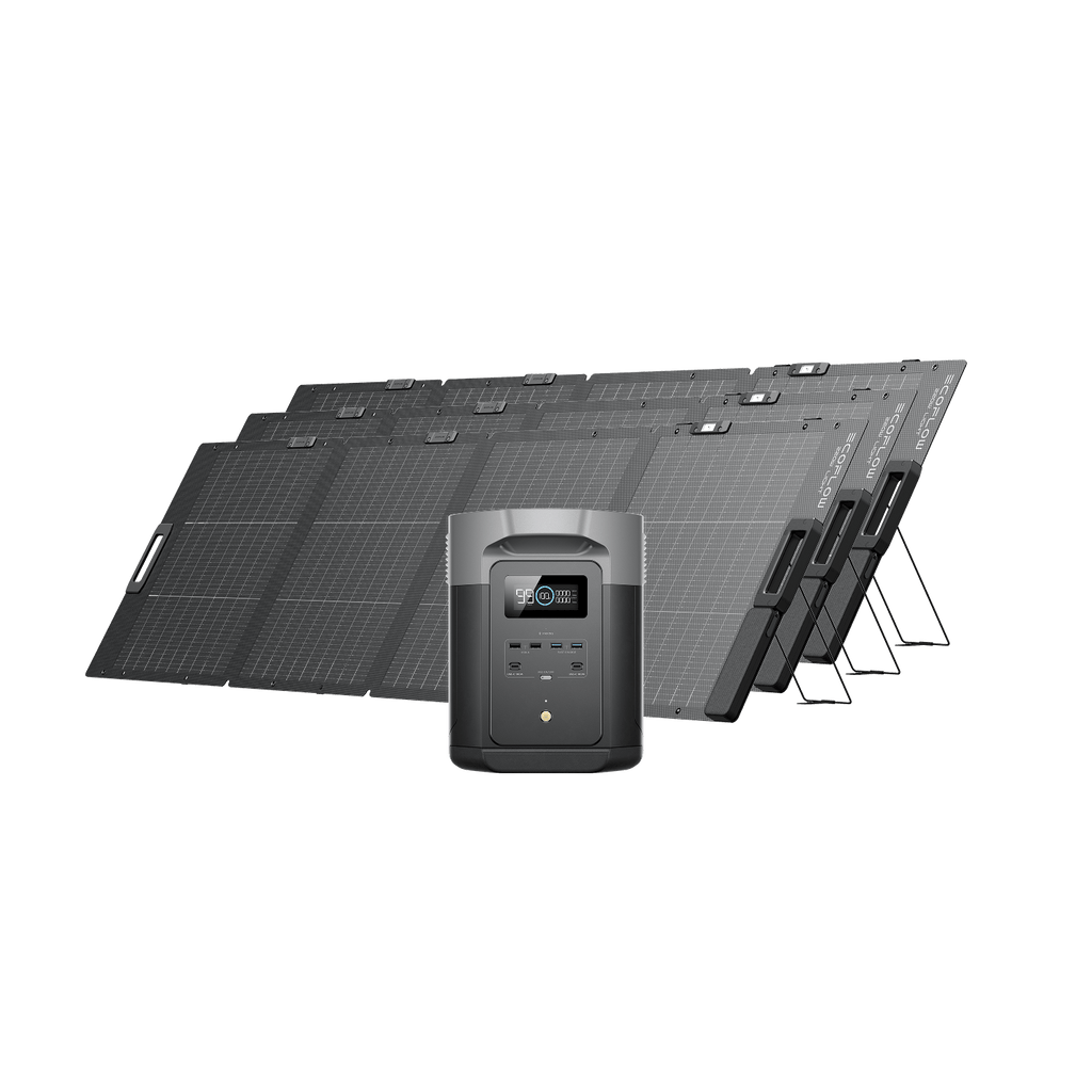 EcoFlow DELTA 2 Max Solar Generator (PV220W)