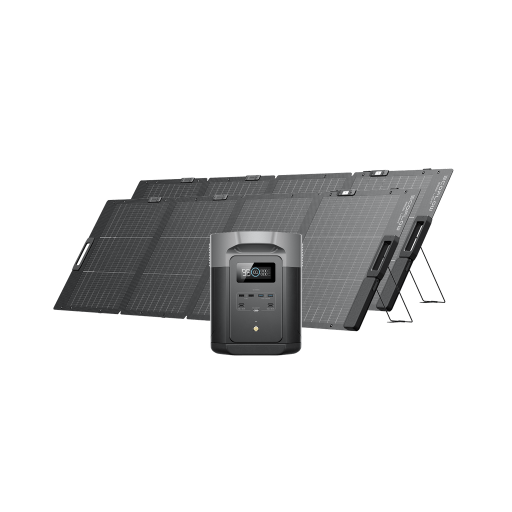 EcoFlow DELTA 2 Max Solar Generator (PV220W)
