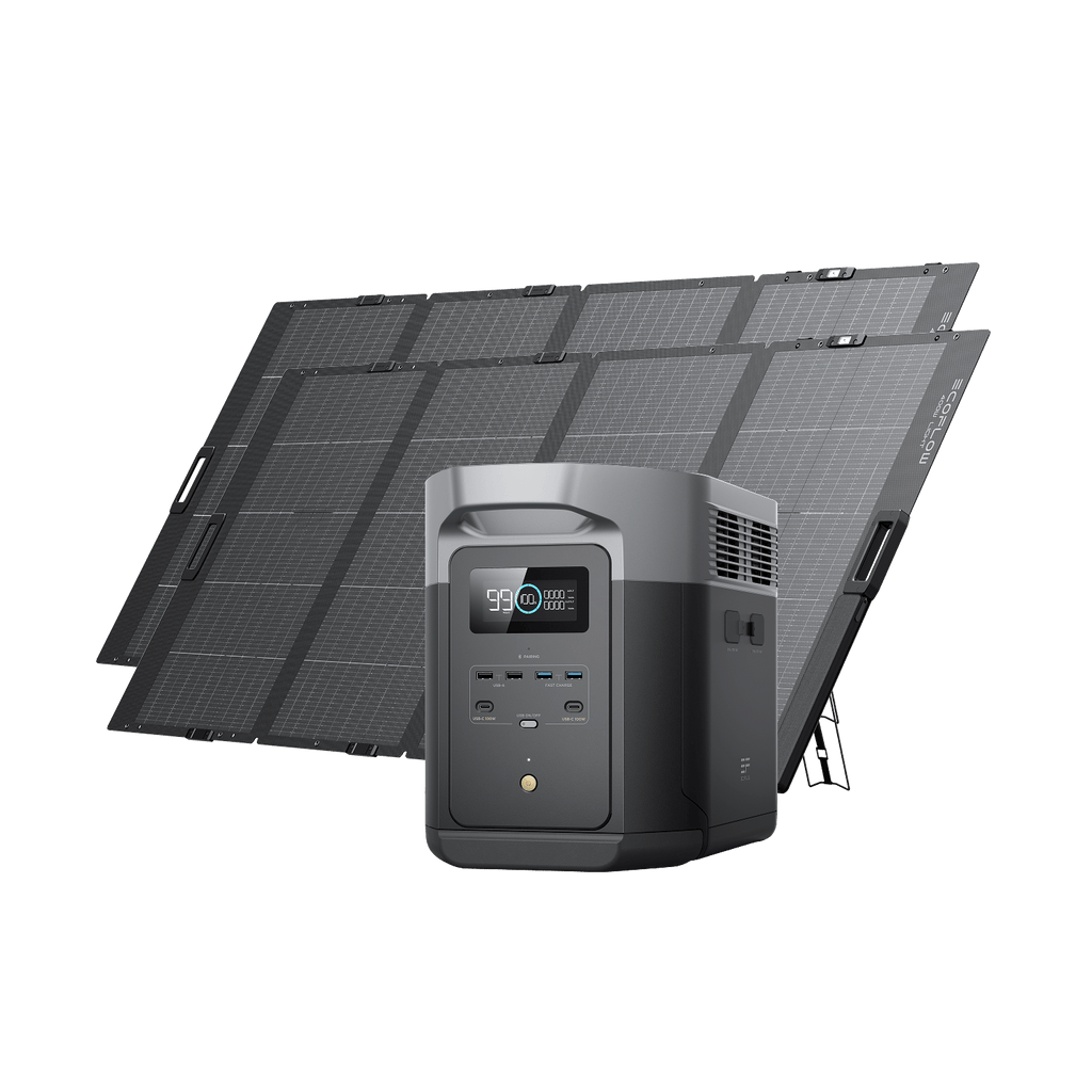 EcoFlow DELTA 2 Max Solar Generator (PV400W)