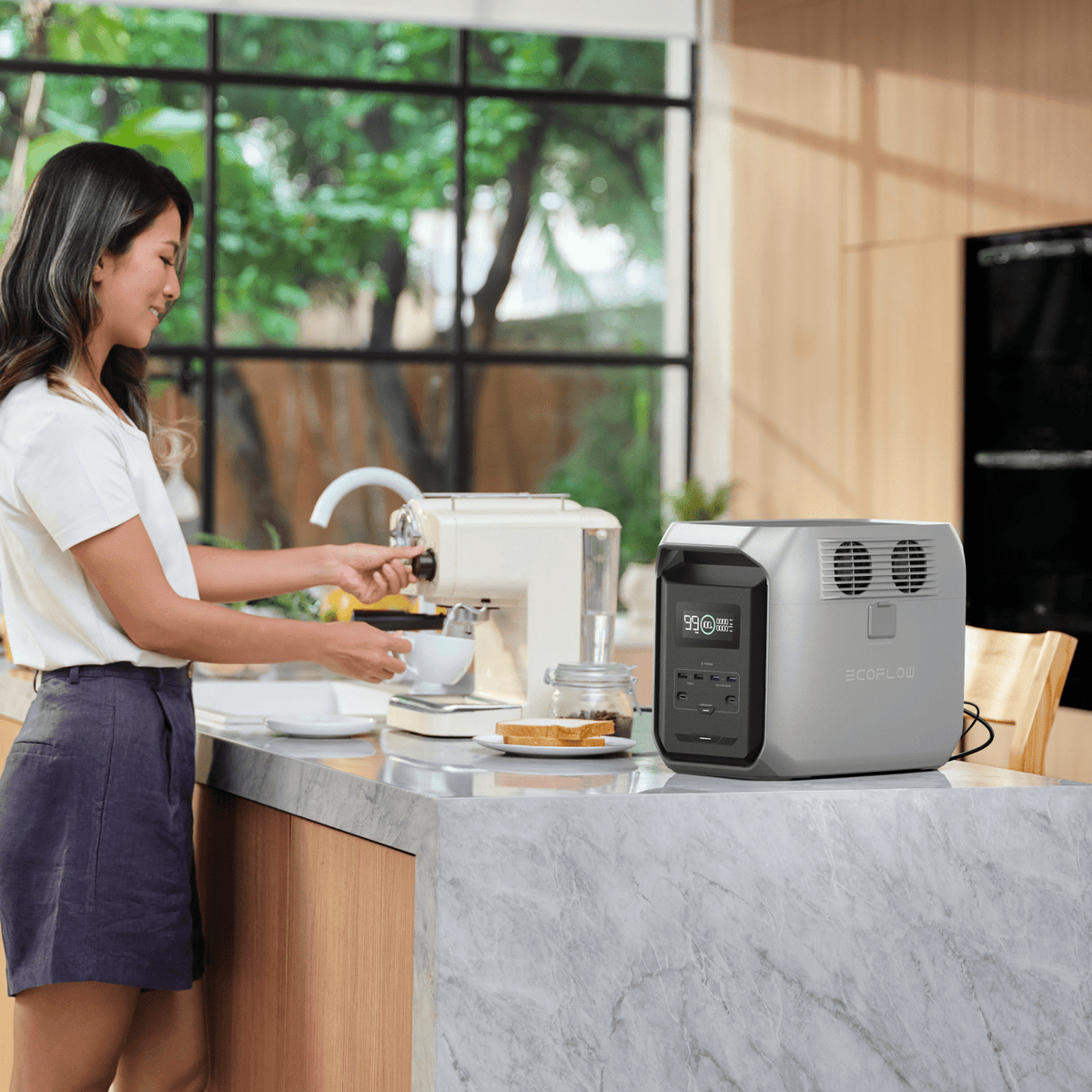 EcoFlow DELTA 3 1500 Portable Power Station (Refurbished)