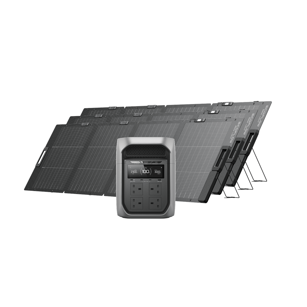 EcoFlow DELTA 3 Max Series Solar Generator (PV220W)