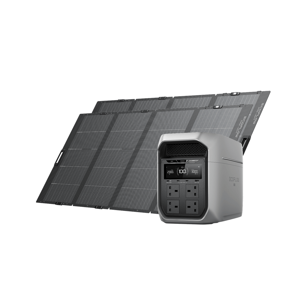 EcoFlow DELTA 3 Max Series Solar Generator (PV400W)