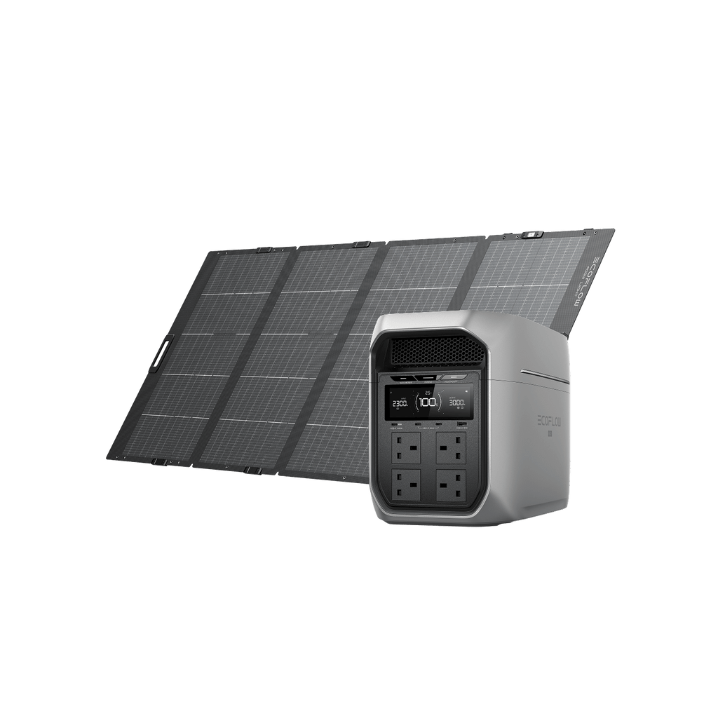 EcoFlow DELTA 3 Max Series Solar Generator (PV400W)