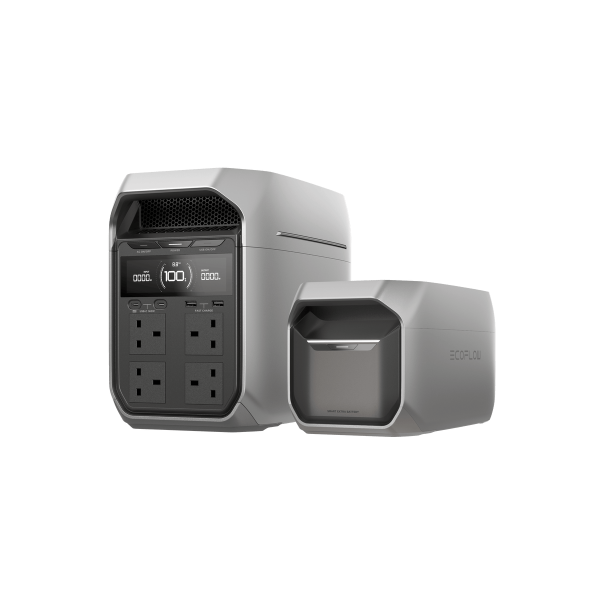 EcoFlow DELTA 3 Series + Smart Extra Battery Bundle