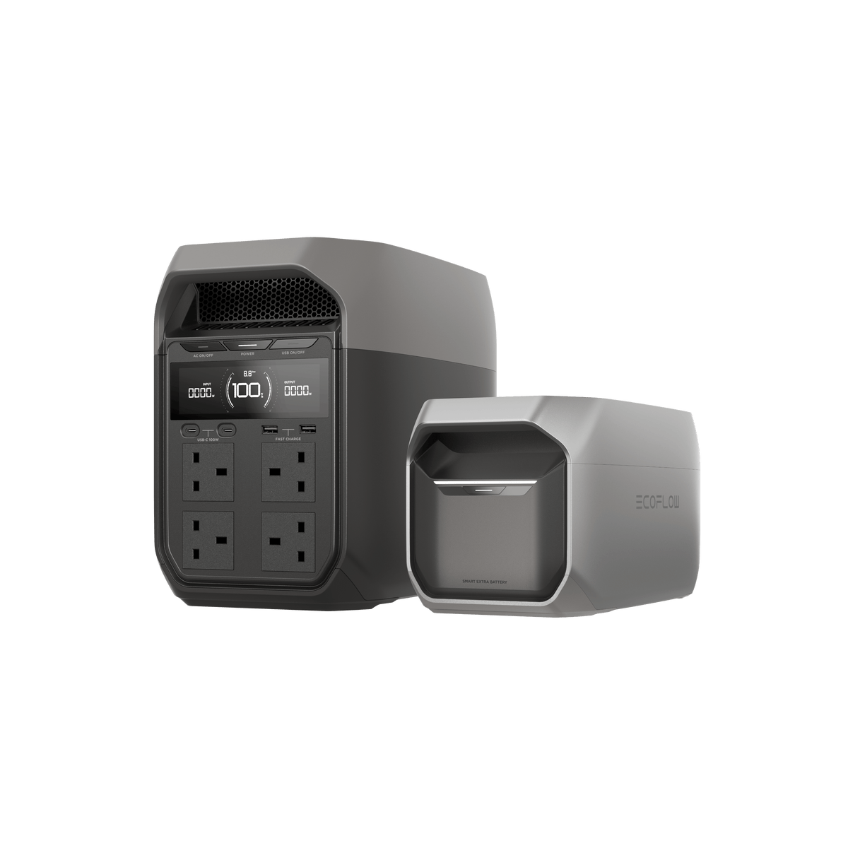 EcoFlow DELTA 3 Series + Smart Extra Battery Bundle