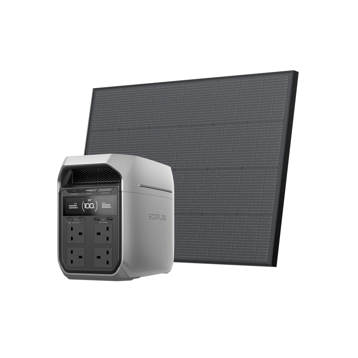 EcoFlow DELTA 3 Series Solar Generator (Rigid PV175W)