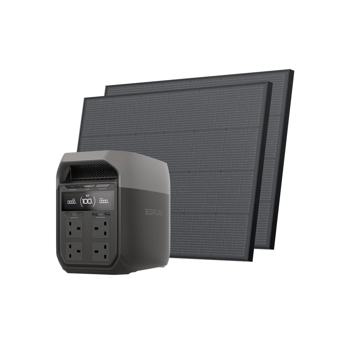 EcoFlow DELTA 3 Series Solar Generator (Rigid PV175W)