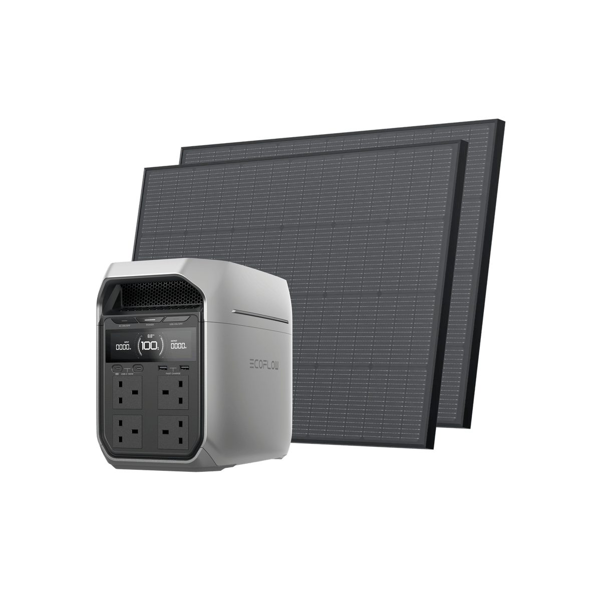 EcoFlow DELTA 3 Series Solar Generator (Rigid PV175W)