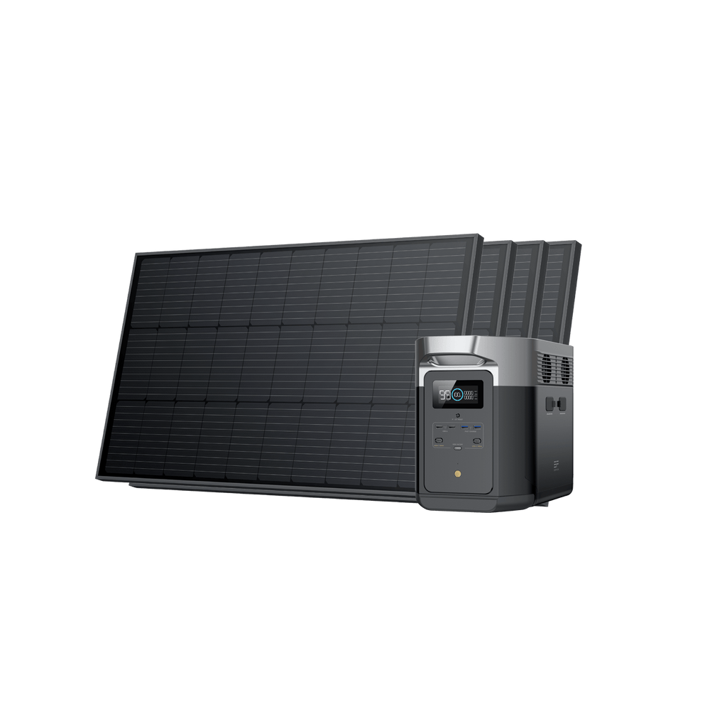 EcoFlow DELTA Max Solar Generator (Rigid PV100W)