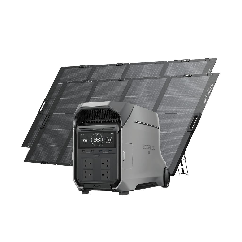 EcoFlow DELTA Pro 3 Solar Generator (PV400W)