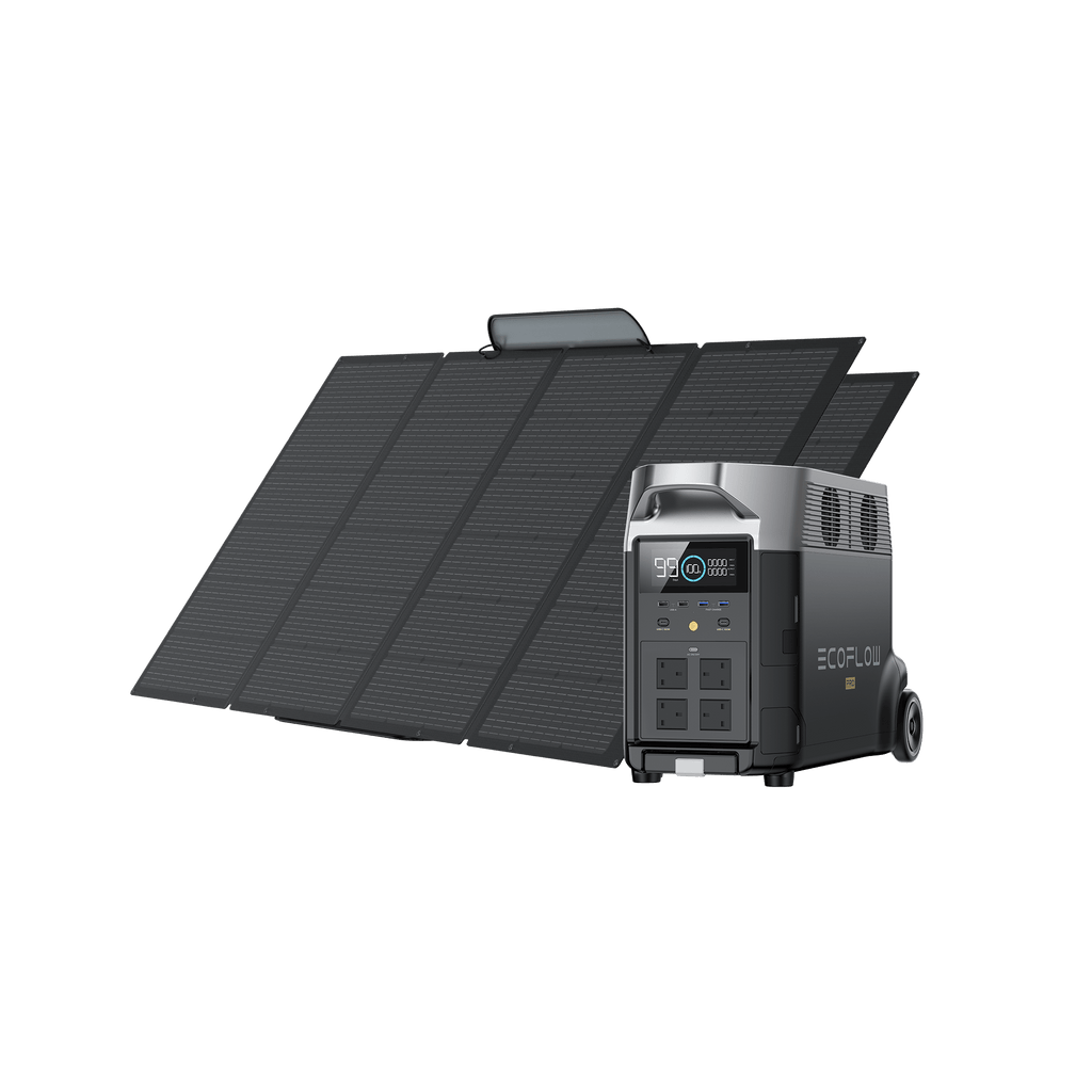 EcoFlow DELTA Pro Solar Generator (Portable PV400W)