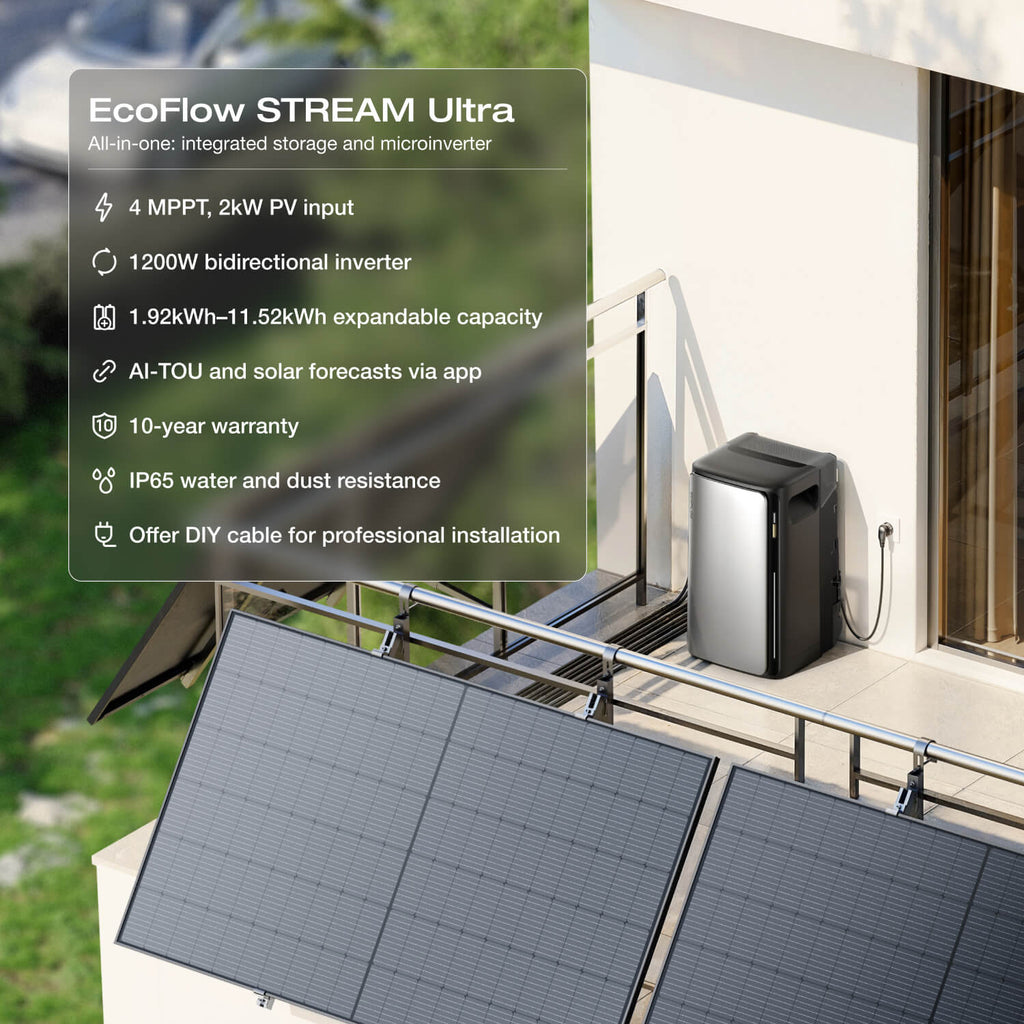EcoFlow STREAM Ultra/Pro Home Solar Battery