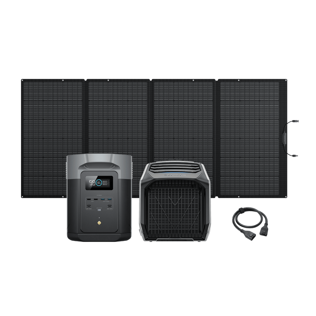 EcoFlow WAVE 2 + EcoFlow DELTA 2 Max