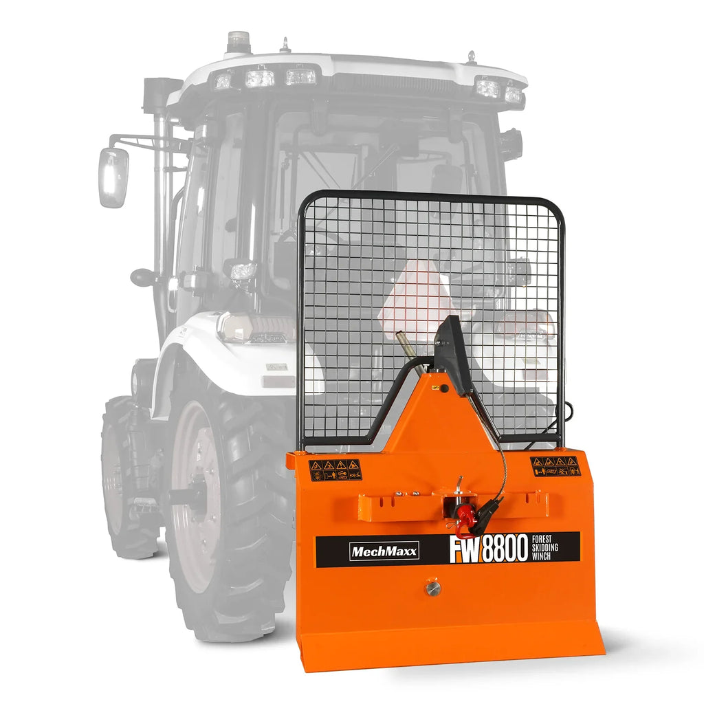 36" MAX Portable Sawmill & 3-Point PTO Stump Grinder & Forestry Log Skidding Winch Bundle